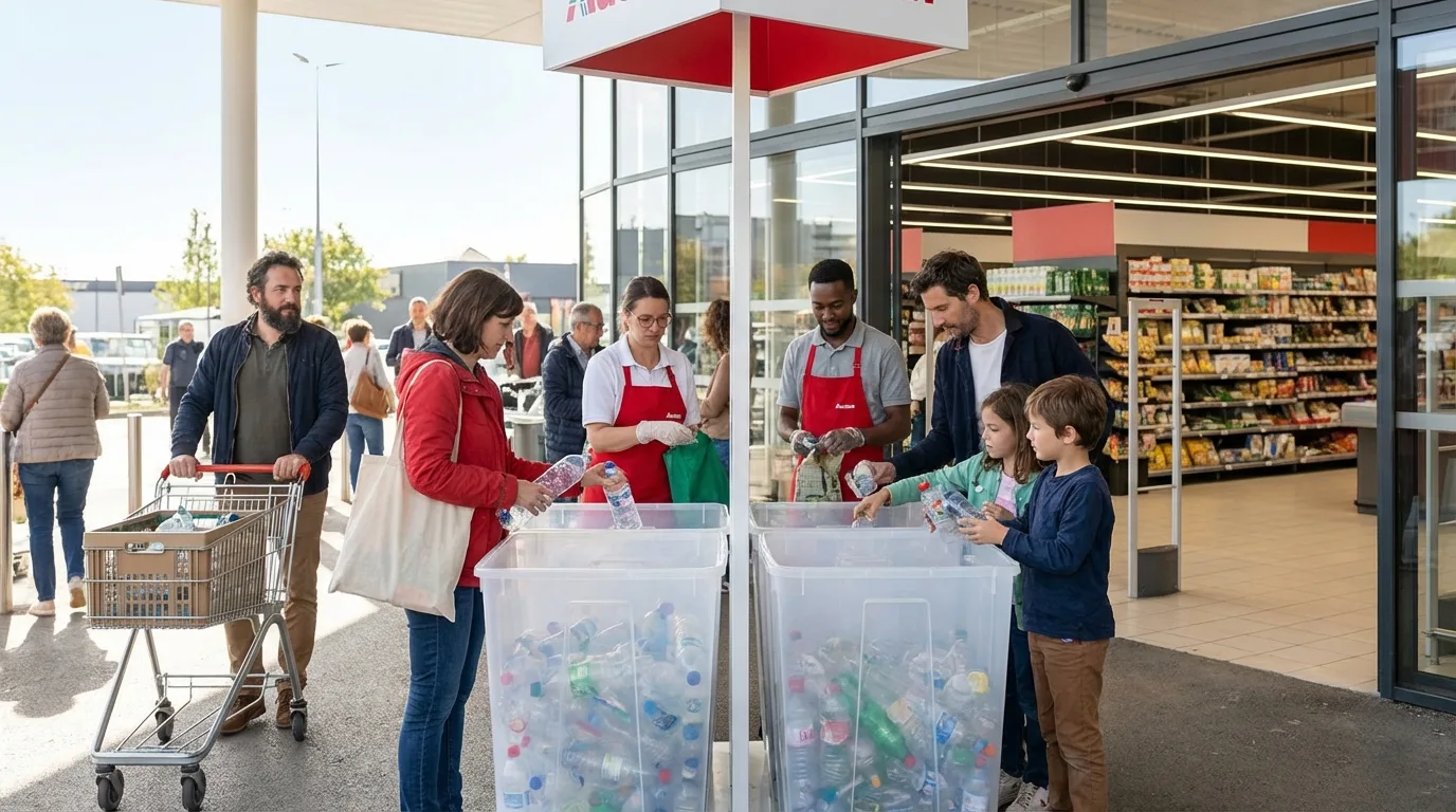 découvrez les tarifs appliqués par auchan pour le recyclage des bouteilles en plastique et comment contribuer à un geste écologique simple et économique.
