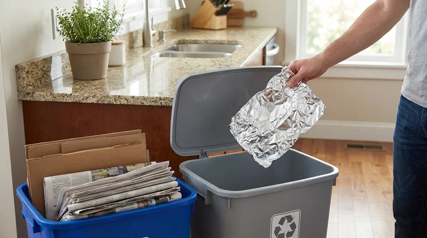découvrez comment recycler correctement le papier aluminium et découvrez dans quelle poubelle le jeter pour contribuer efficacement au tri des déchets.