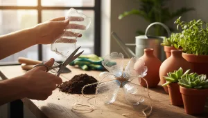 apprenez à fabriquer des oyas écologiques et économiques en utilisant des bouteilles en plastique recyclées, une méthode simple pour économiser l'eau dans votre jardin.